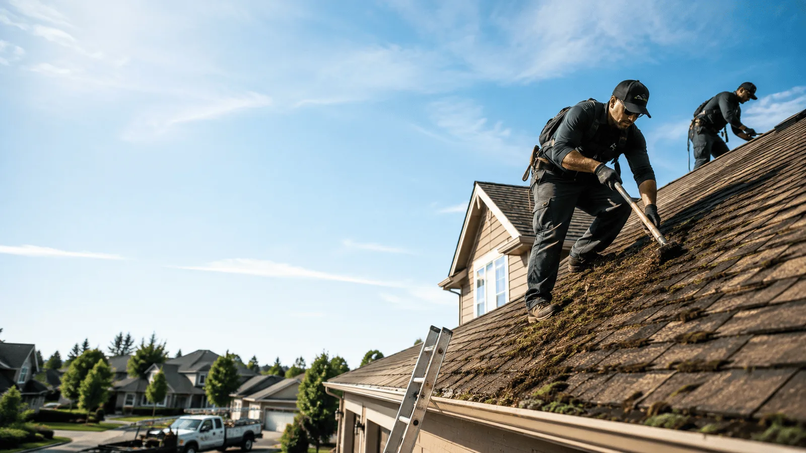Roof Moss Removal in Menomonie, WI near me